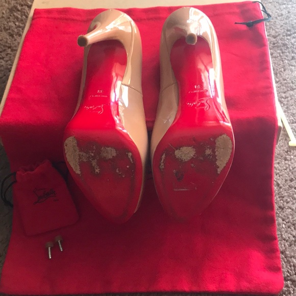 Vendome Christian Louboutin 120 mm size 38 - Picture 2 of 6